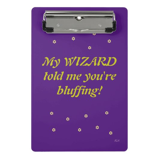 wizard-offerte mini klembord (Voorkant)