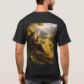 wizard on a hill t-shirt (Achterkant)