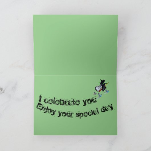 WIZARD OZ ANYONE VADERDAG KAART (Binnen)