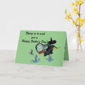 WIZARD OZ ANYONE VADERDAG KAART (Gele Bloem)