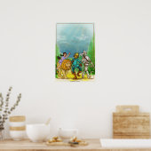 Wizard Oz Art Poster (Keuken)