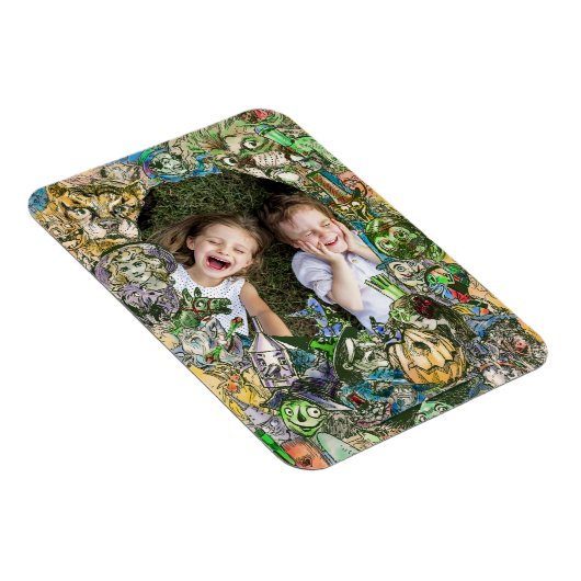 WIZARD OZ MAGNET LIJST + UW KINDEREN FOTO! MAGNEET (Rechterzijde)