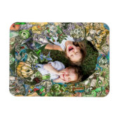 WIZARD OZ MAGNET LIJST + UW KINDEREN FOTO! MAGNEET (Horizontaal)