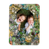 WIZARD OZ MAGNET LIJST + UW KINDEREN FOTO! MAGNEET (Verticaal)