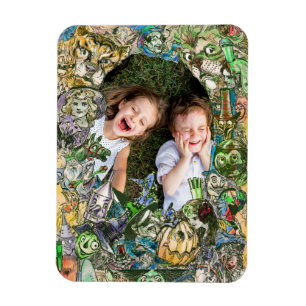 WIZARD OZ MAGNET LIJST + UW KINDEREN FOTO! MAGNEET