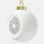 Wizard Oz moed citaat ornament (Rechts)