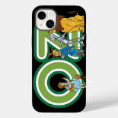  wizard Oz-tekens en tekstletters Case-Mate iPhone Case (Achterkant)