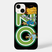  wizard Oz-tekens en tekstletters Case-Mate iPhone Case (Achterkant)