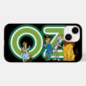  wizard Oz-tekens en tekstletters Case-Mate iPhone Case (Achterkant (horizontaal))