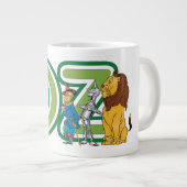 wizard Oz-tekens en tekstletters Grote Koffiekop (Voorkant rechts)