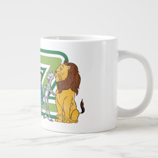 wizard Oz-tekens en tekstletters Grote Koffiekop (Rechts)