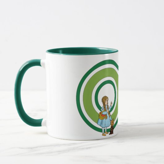 wizard Oz-tekens en tekstletters Mok (Links)