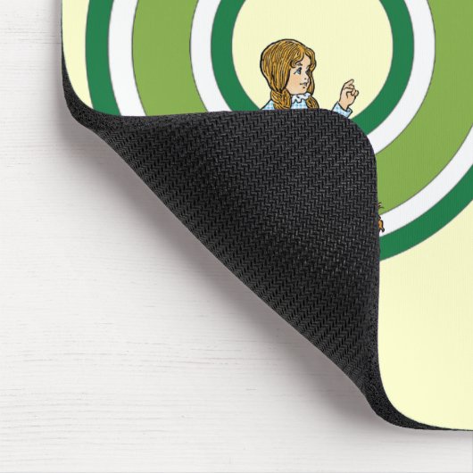  wizard Oz-tekens en tekstletters Muismat (Hoek)