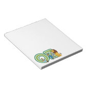  wizard Oz-tekens en tekstletters Notitieblok (Schuin)