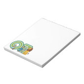  wizard Oz-tekens en tekstletters Notitieblok (Linkerzijde)