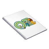  wizard Oz-tekens en tekstletters Notitieboek (Rechterzijde)