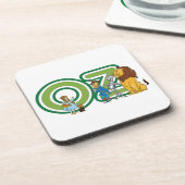 wizard Oz-tekens en tekstletters Onderzetter (Linkerzijde)