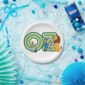 wizard Oz-tekens en tekstletters Papieren Bordje (Feest)