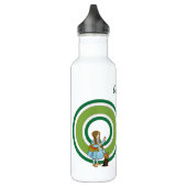 wizard Oz-tekens en tekstletters Waterfles (Links)