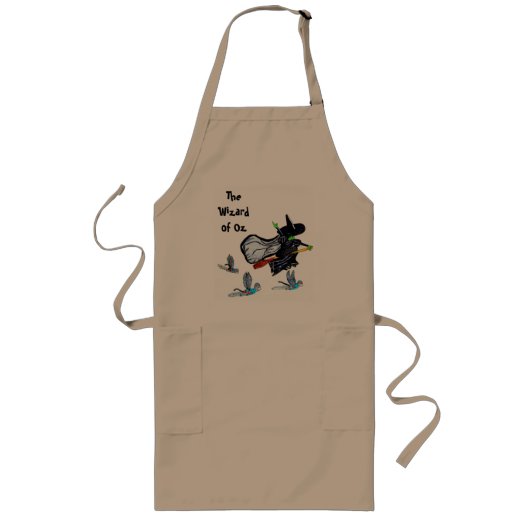 WIZARD OZ WICKED WITCH LANG APRON LANG SCHORT (Voorkant)