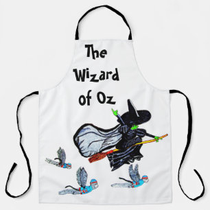 WIZARD OZ WICKED WITCH LANG APRON SCHORT