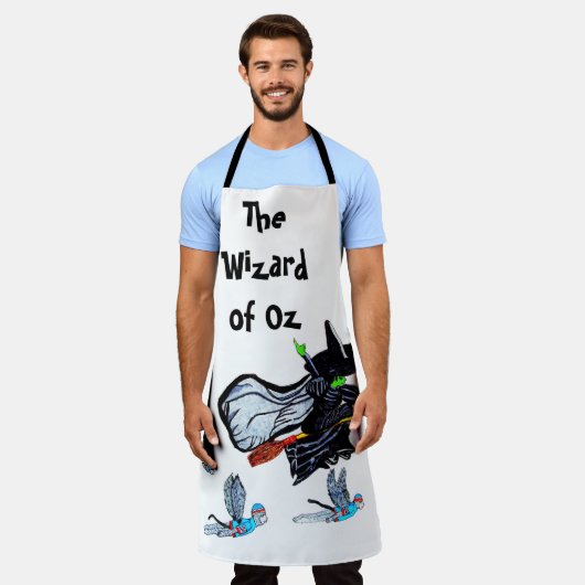 WIZARD OZ WICKED WITCH LANG APRON SCHORT (Gedragen)