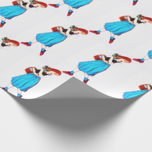 WIZARD OZ-WRAPPINGSPAPIER CADEAUPAPIER (Hoek)