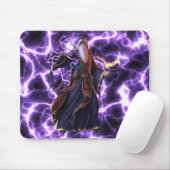 Wizard Paarse aanmaak Muismat (Met muis)