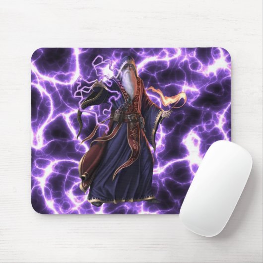 Wizard Paarse aanmaak Muismat (Met muis)