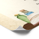 Wizard Party Drinken Menu Opties Bar Menu Poster (Hoek)