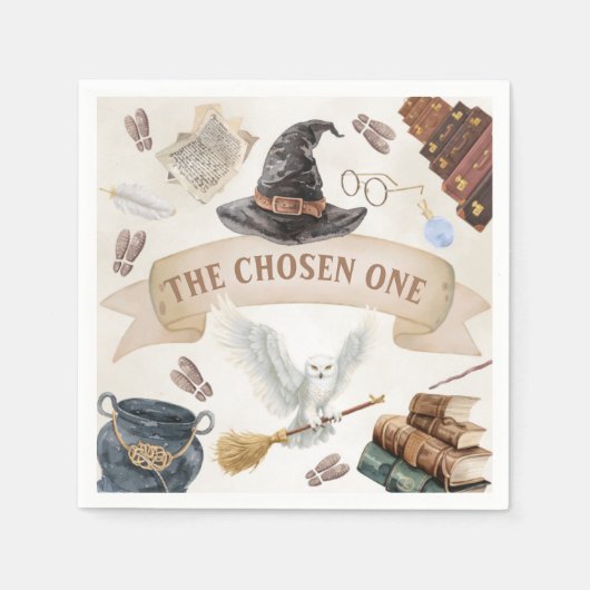 Wizard Party Napkin Servet (Voorkant)