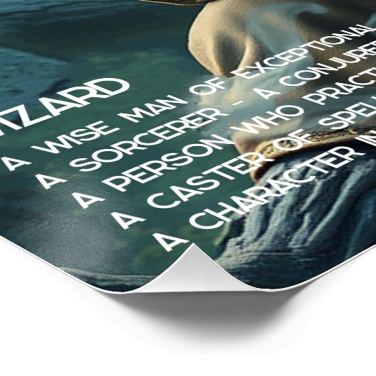 Wizard Perfect Poster (Hoek)