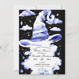 Wizard Pet Baby shower Kaart
