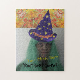 Wizard Pet Foto toevoegen Halloween puzzels