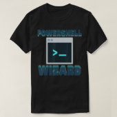 Wizard PowerShell T-shirt (Design voorkant)