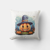 Wizard pumpkin  kussen (Voorkant)