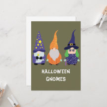 Wizard Pumpkin Witch Halloween Gnomes Holiday