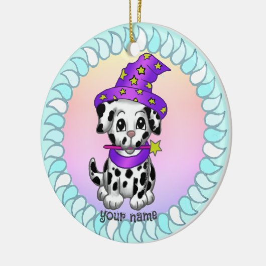 Wizard Puppy Dog ornament (Links)