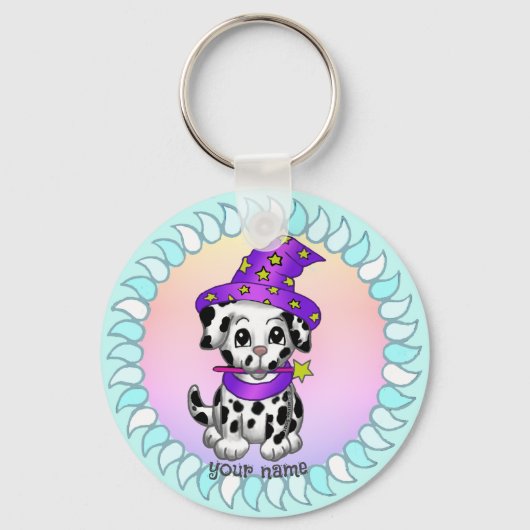 Wizard Puppy sleutelhanger (Voorkant)