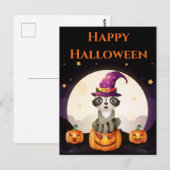 Wizard Raccoon Briefkaart (Voorkant / Achterkant)