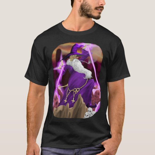 Wizard Rad Face Melting T-shirt (Voorkant)