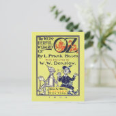 Wizard Retro van Oz  Briefkaart (Staand voorkant)