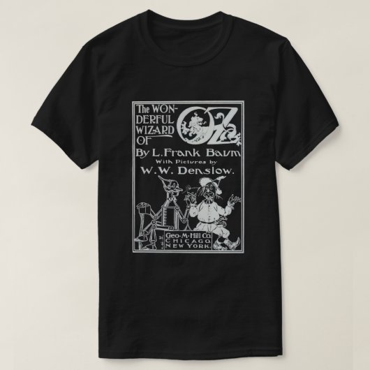 Wizard Retro van Oz Cool Graphic Cft T-shirt (Design voorkant)