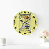Wizard Retro van Oz  wandklok (Huis)