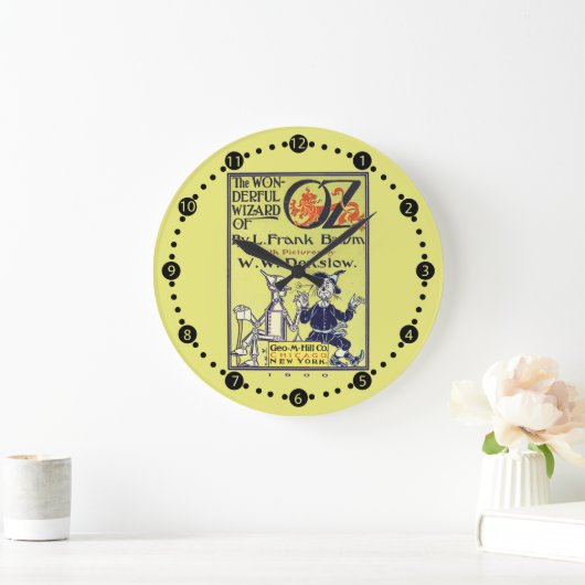 Wizard Retro van Oz  wandklok (Huis)