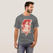 Wizard Rock Guitar Illustration friends T-shirt (Voorkant volledig)