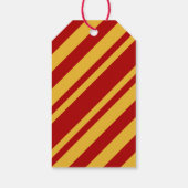 Wizard Rood en Gold Blank Gift Label Cadeaulabel (Achterkant)