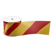 Wizard Rood en Goud Satijnen Lint (Spoel)