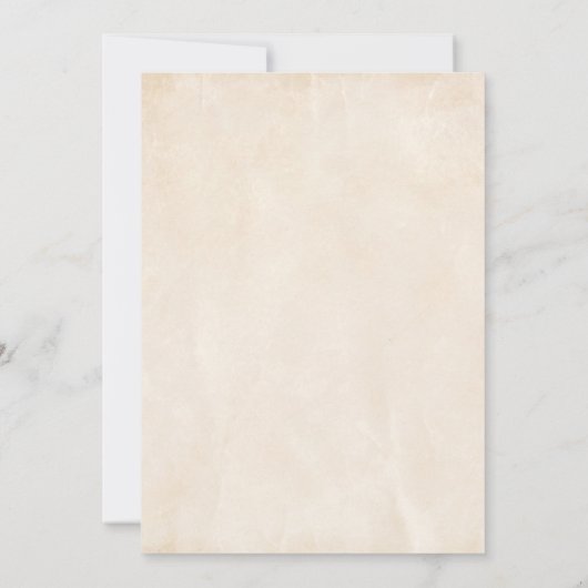 Wizard School Themed Birthday Party Invitation Kaart (Achterkant)