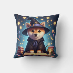 Wizard Shiba Inu Pillow Kussen